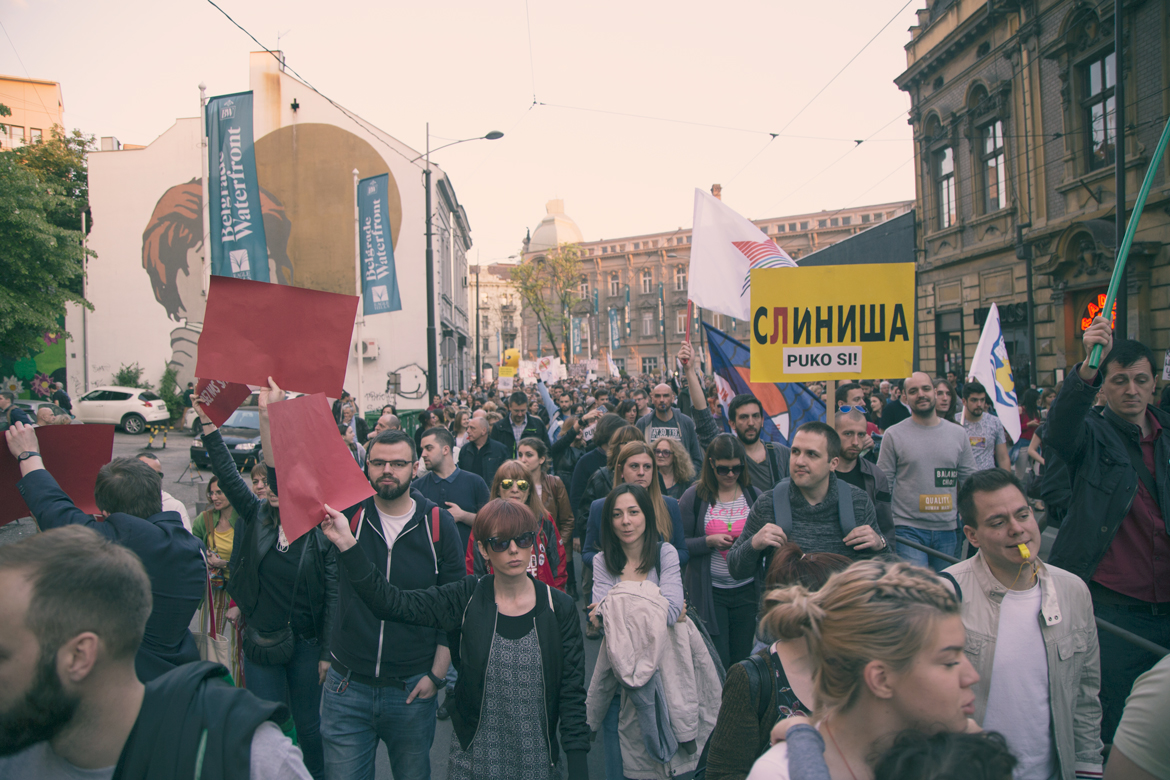 Protest in Belgrade