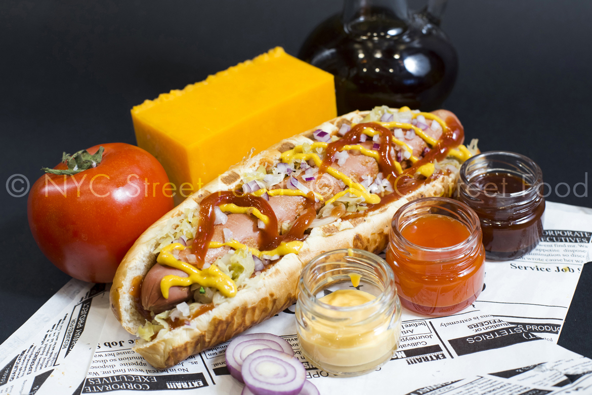 Cheddar Cheese Hot-Dog